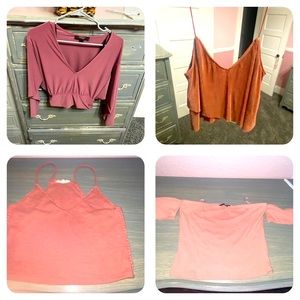 Size medium crop tops selling the entire bundle